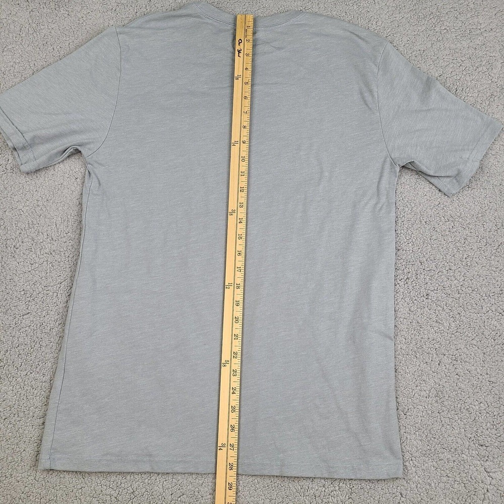 Field & Stream T-Shirt Men's Medium Gray Fish American‎ Flag USA Short Sleeve - Picture 11 of 12